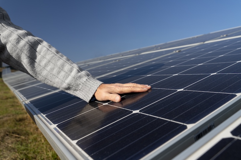 Solceller